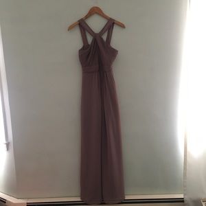 Gorgeous Mauve/Pink Floor-length Dress